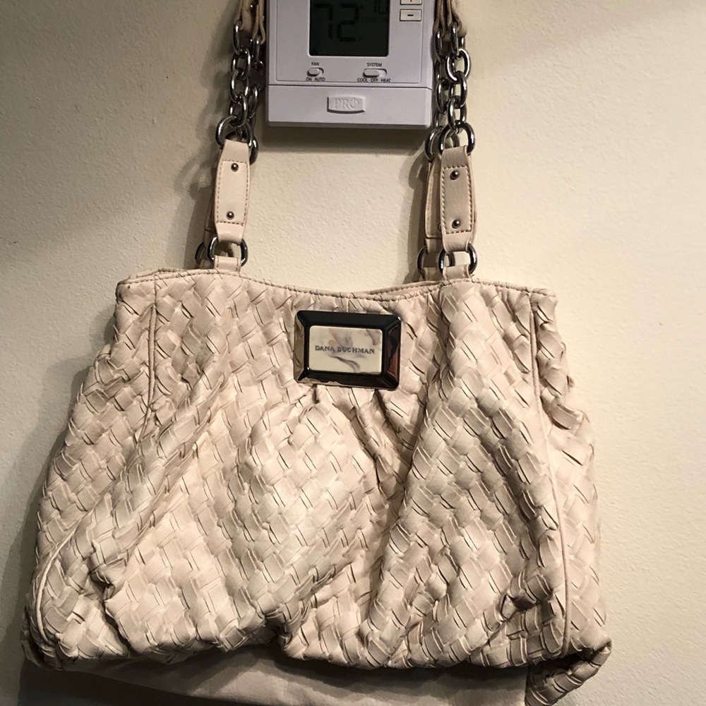 Lovely off-white DANA BUCHMAN bag.